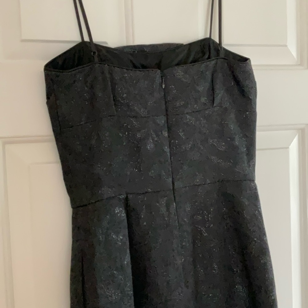 BCBG Paris Black Mini Dress Spaghetti Strap or Strapless - Picture 3 of 9